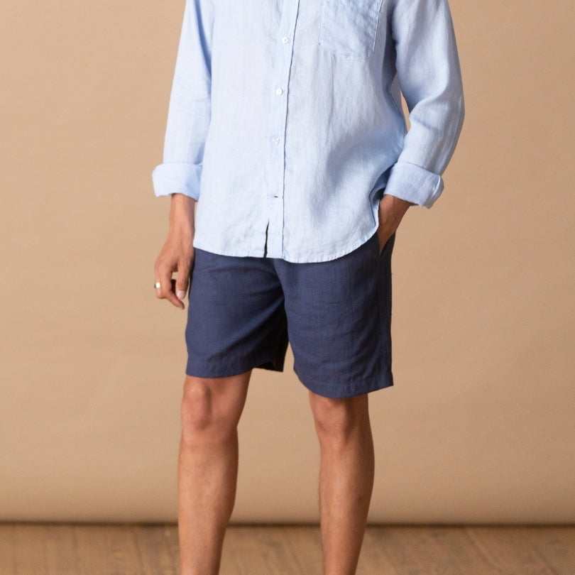 🇫🇷🌾 Le short en Lin - Homme