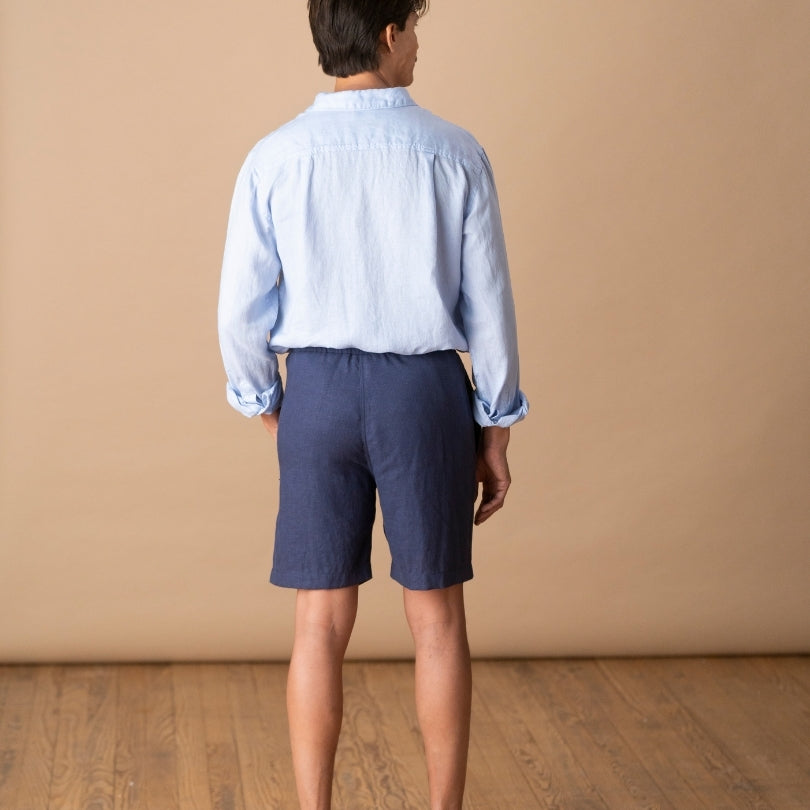 🇫🇷🌾 Le short en Lin - Homme