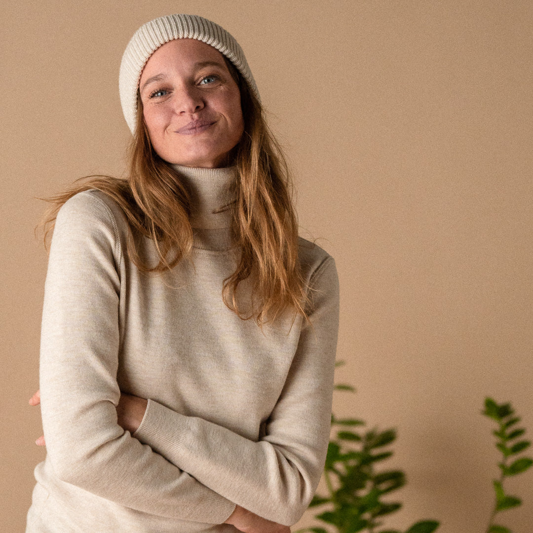 🇫🇷🐏 Le bonnet en laine française
