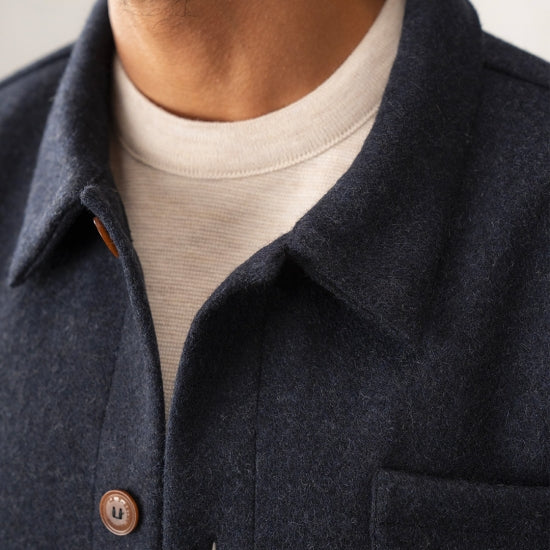 🇫🇷🐑 La veste en laine française
