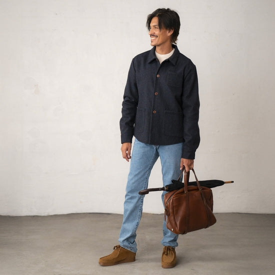 🇫🇷🐑 La veste en laine française