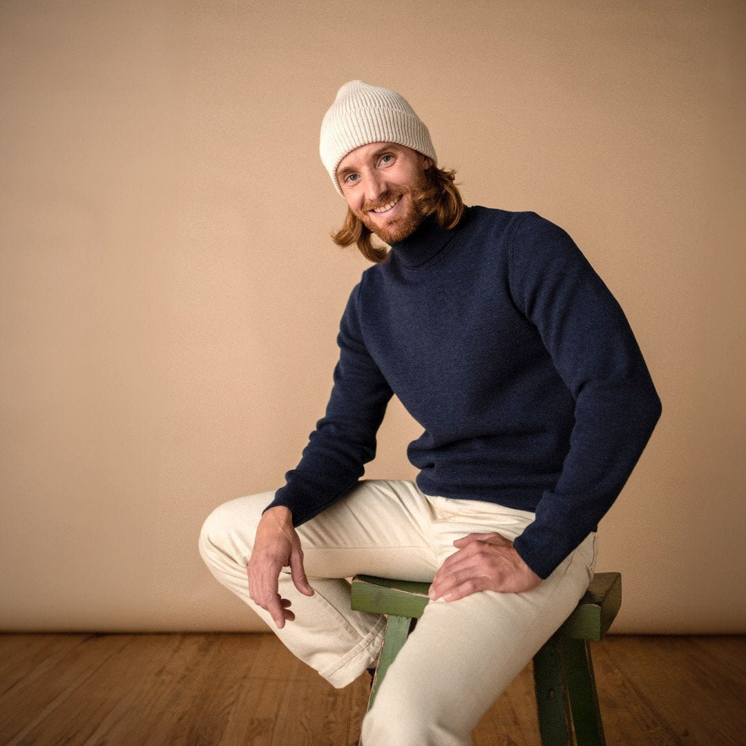 🇫🇷🐏 Le col roulé 100% laine française