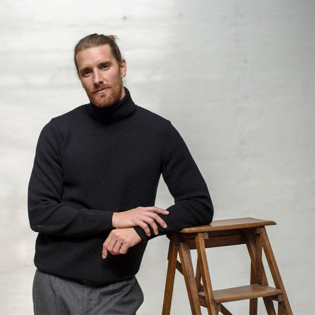 🇫🇷🐏 Le col roulé 100% laine française