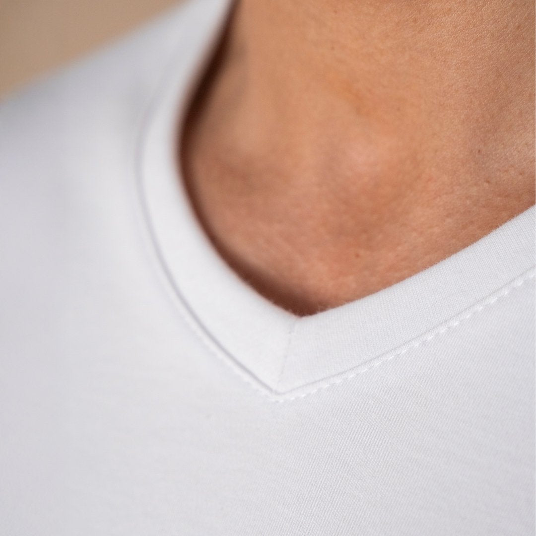 🇫🇷🌱 Le t-shirt en coton bio ML - Col V