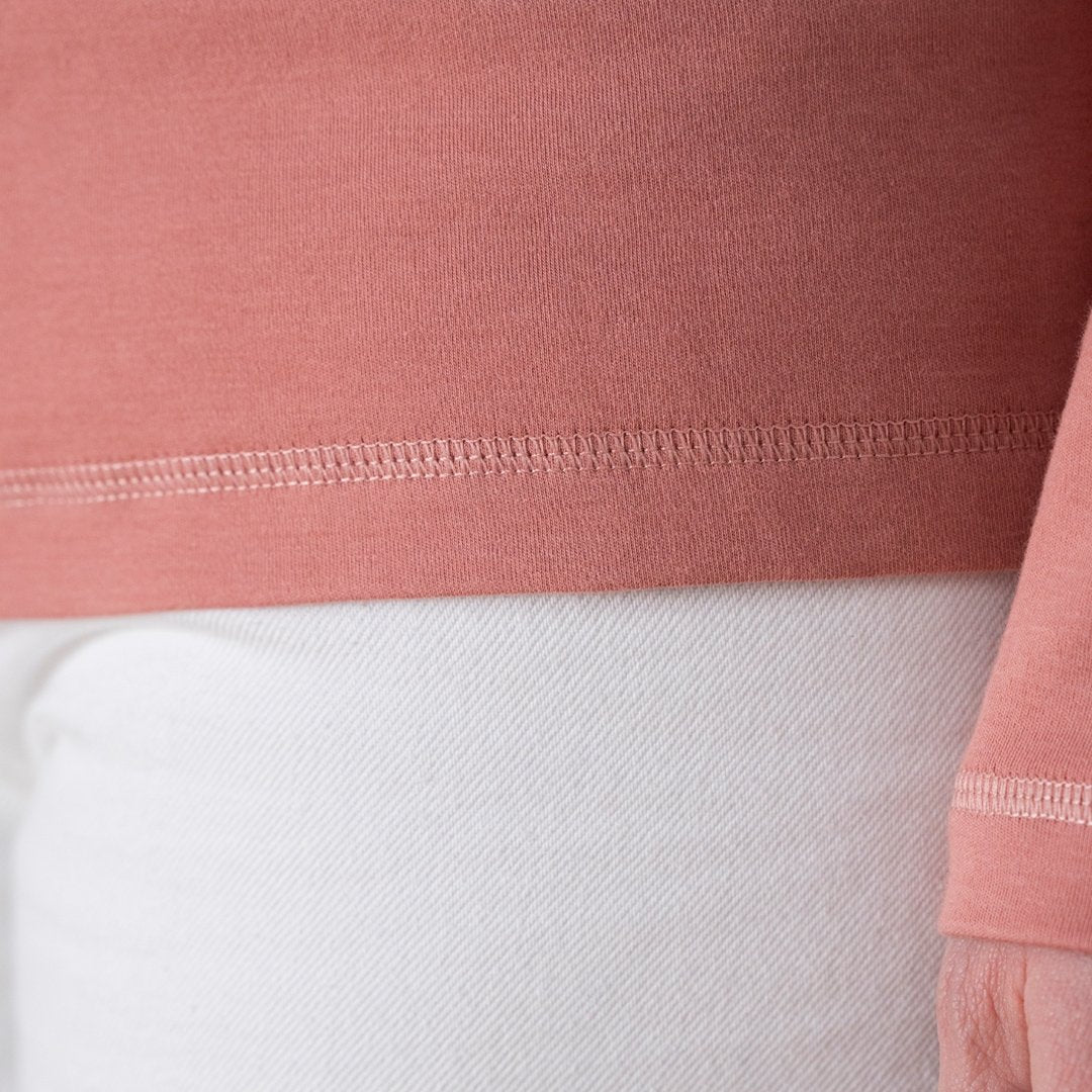 🇫🇷🌱 Le t-shirt en coton bio ML - Col V