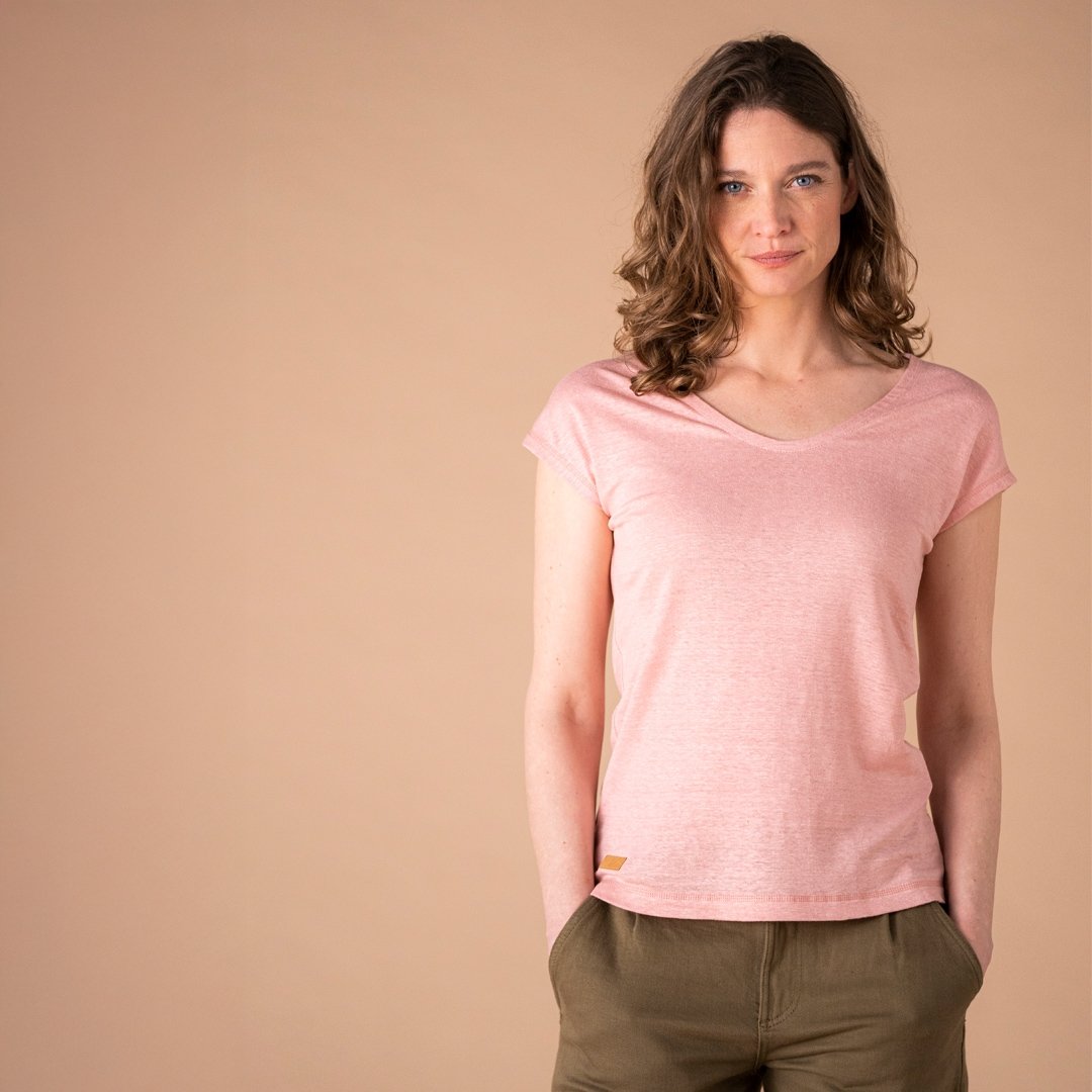 🇫🇷🌾 Le t-shirt en lin français