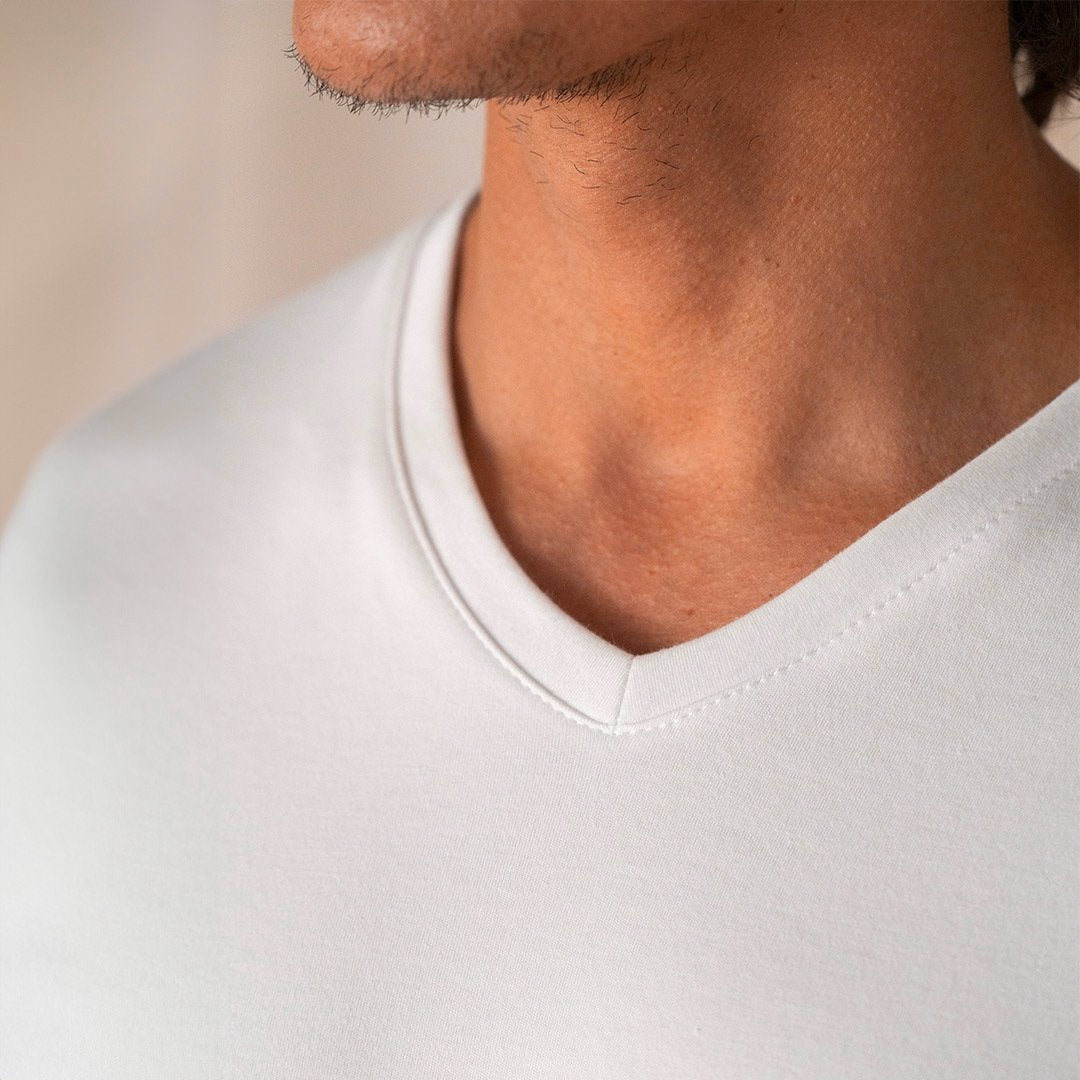 🇫🇷🌱 Le t-shirt en coton bio - Col V