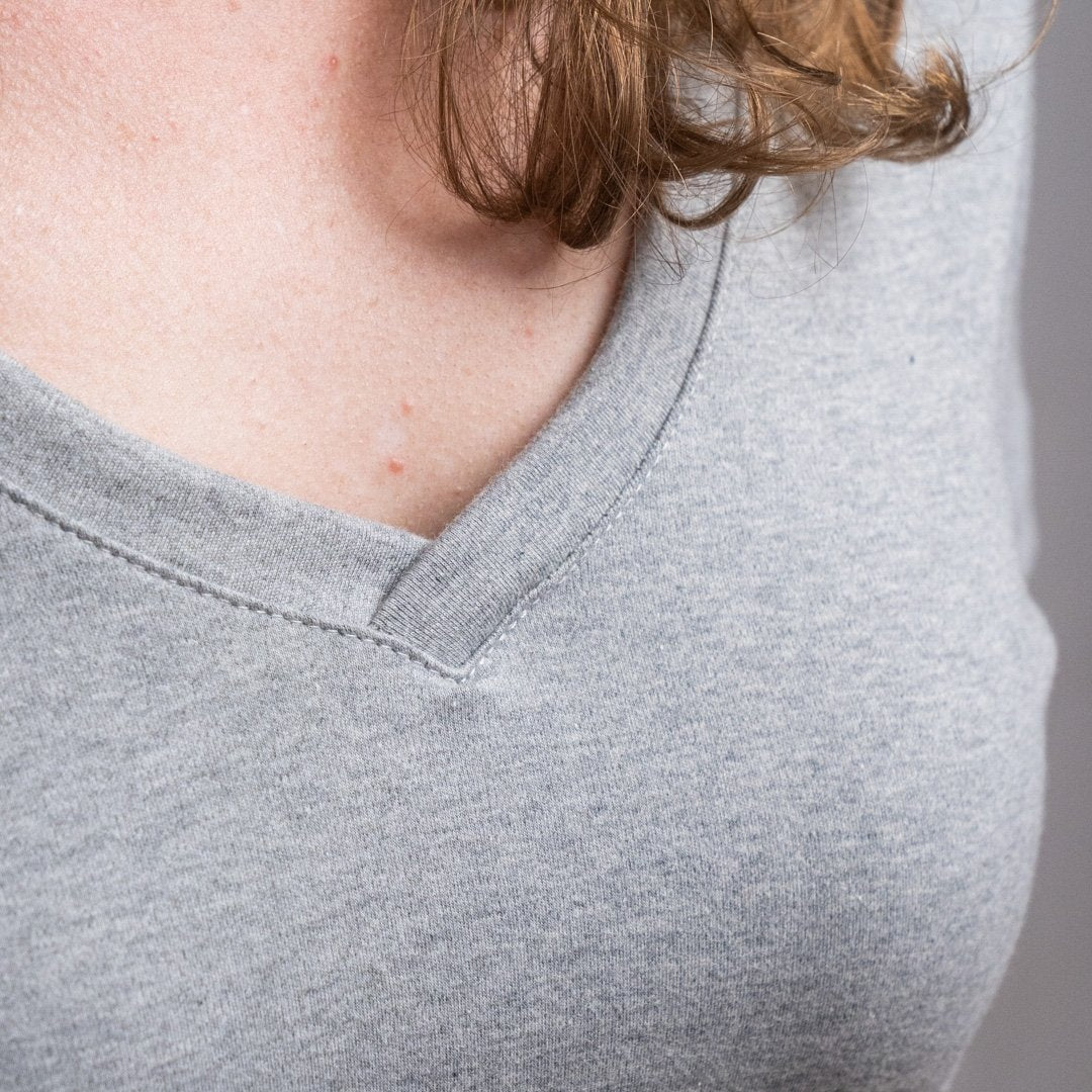 🇫🇷🌱 Le t-shirt en coton bio - Col V