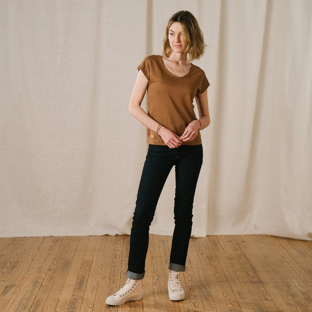 🇫🇷🌾 Le t-shirt en lin français