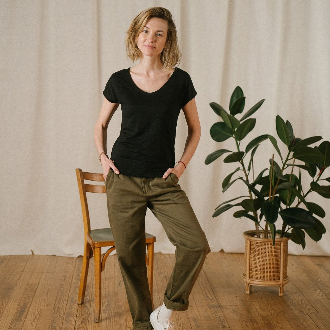 🇫🇷🌾 Le t-shirt en lin français