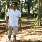 POLO HOMME BLANC - Made in France & 100% Coton Bio