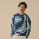 🇫🇷🌱 Le t-shirt fabriqué en France - Marinière bleu