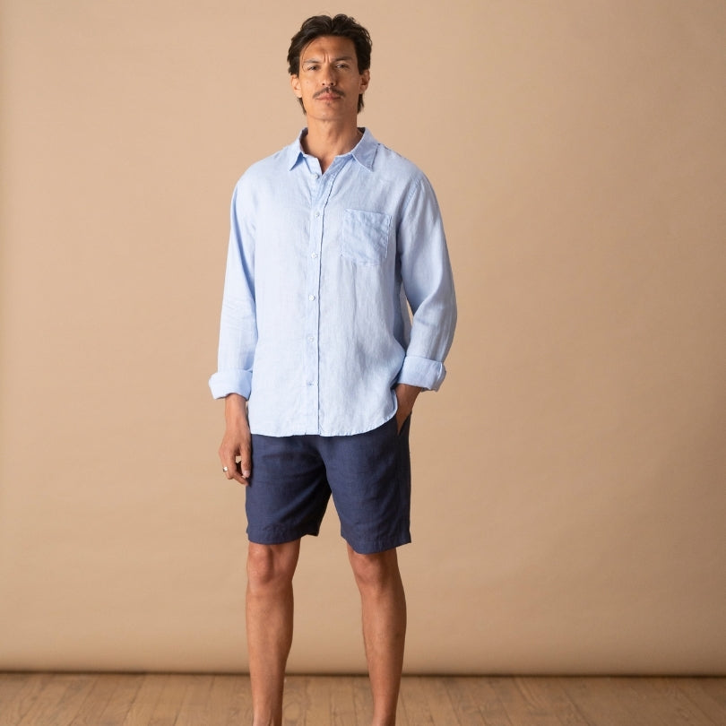 🇫🇷🌾 Le short en Lin - Homme