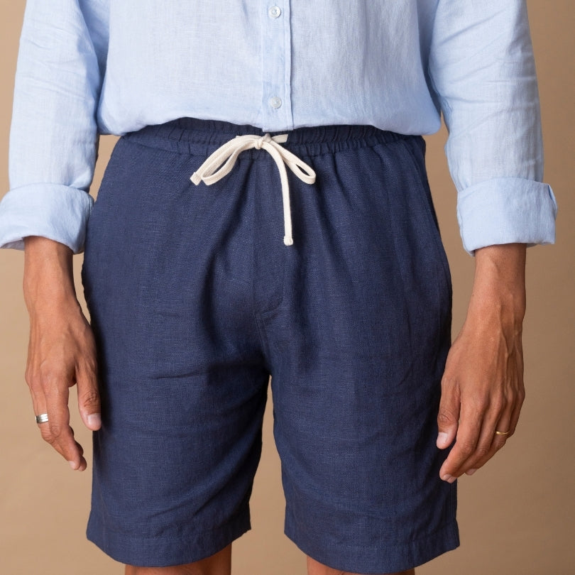 🇫🇷🌾 Le short en Lin - Homme