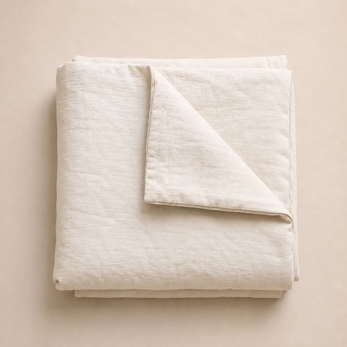 Drap Housse en coton bio et lin français