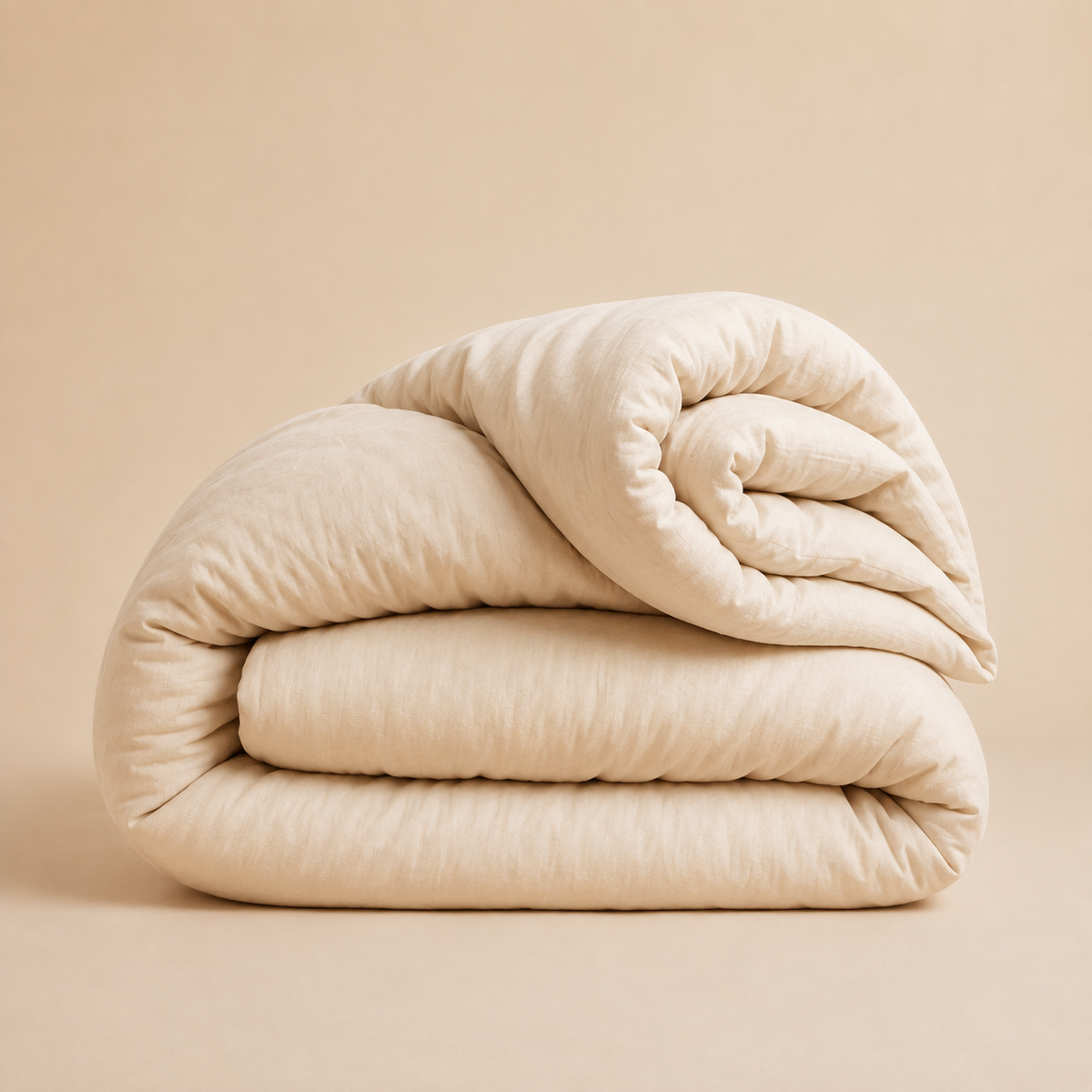 Housse de couette en coton bio et lin français
