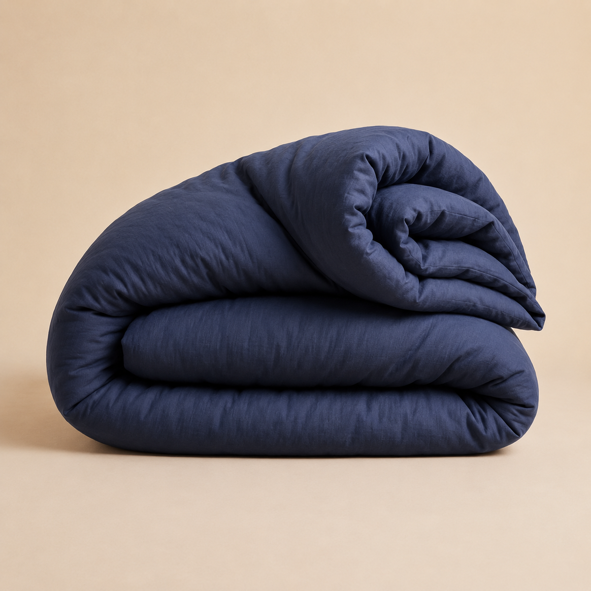 Housse de couette en coton bio et lin français