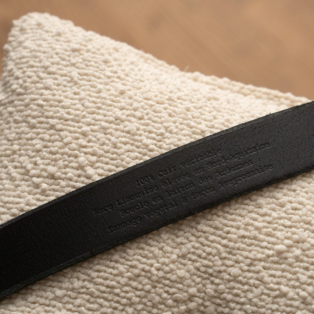 🇫🇷🐏 La ceinture en cuir français