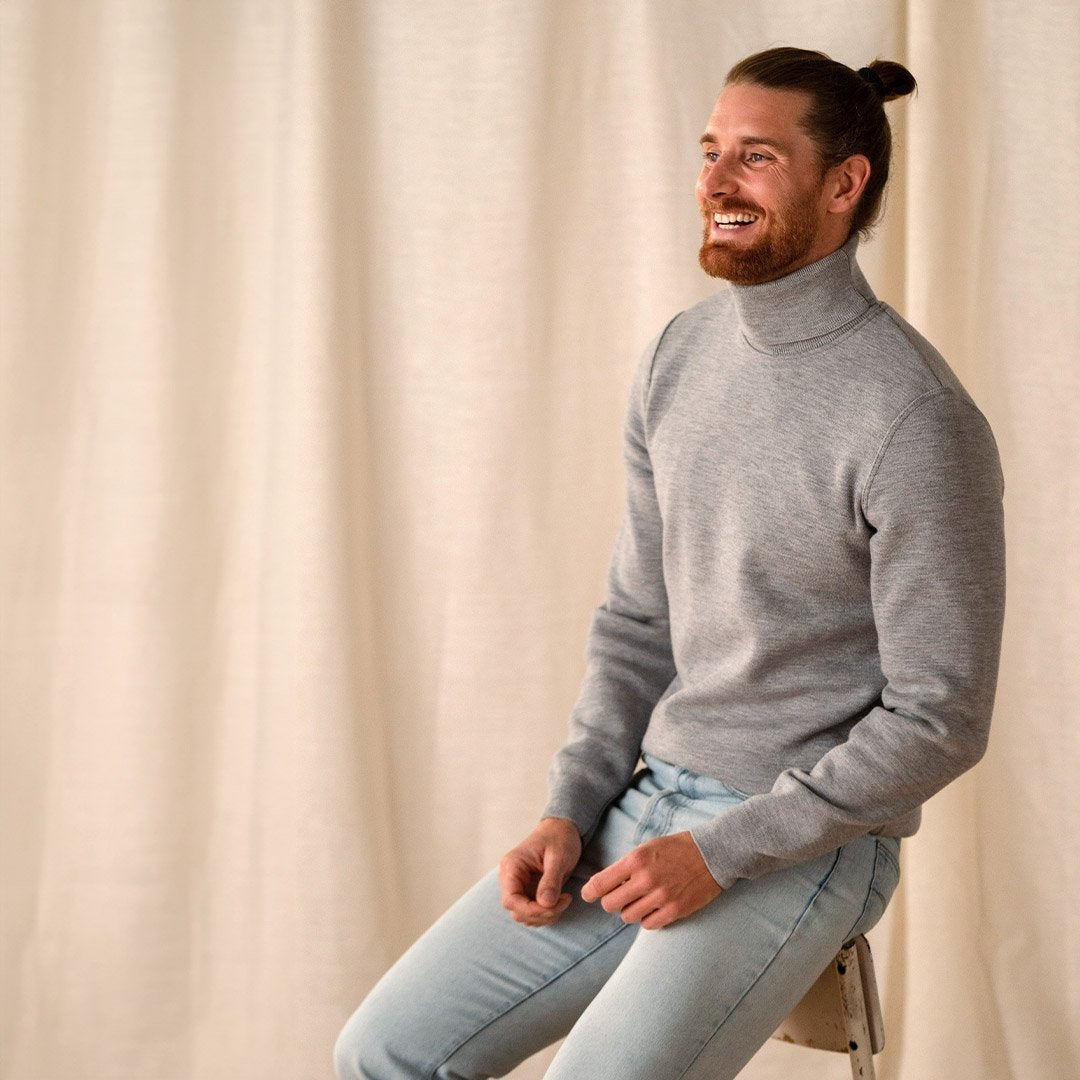 🇫🇷🐏 Le col roulé 100% laine française
