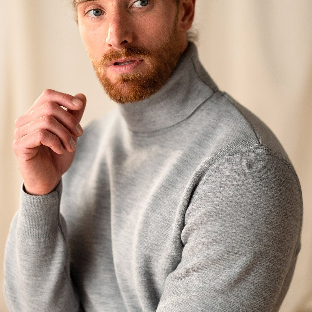 🇫🇷🐏 Le col roulé 100% laine française