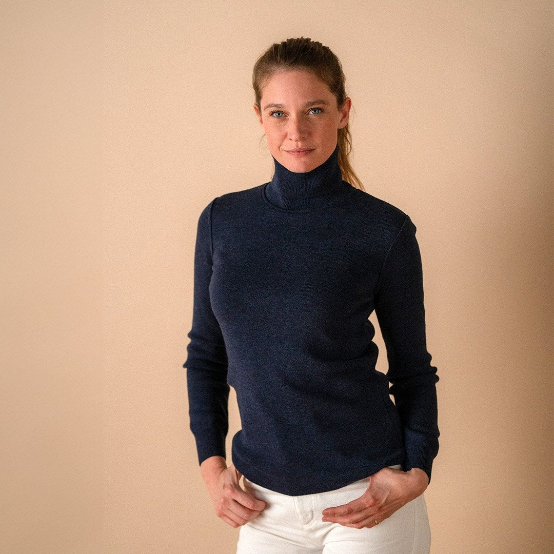 🇫🇷🐏 Le col roulé 100% laine française