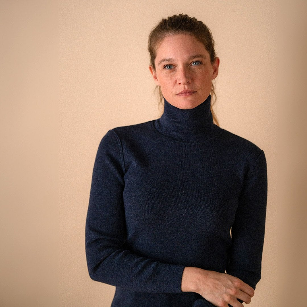 🇫🇷🐏 Le col roulé 100% laine française