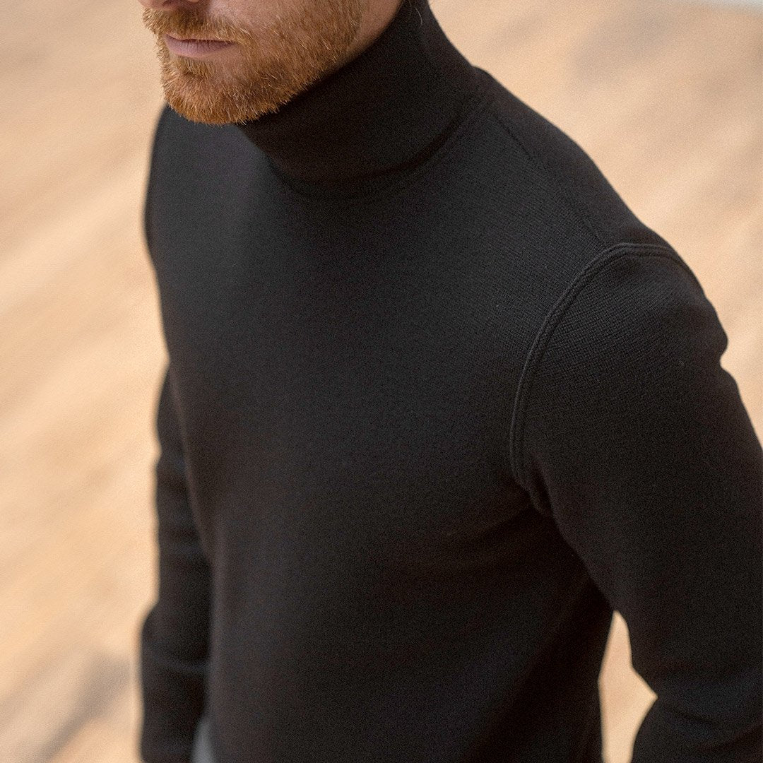 🇫🇷🐏 Le col roulé 100% laine française