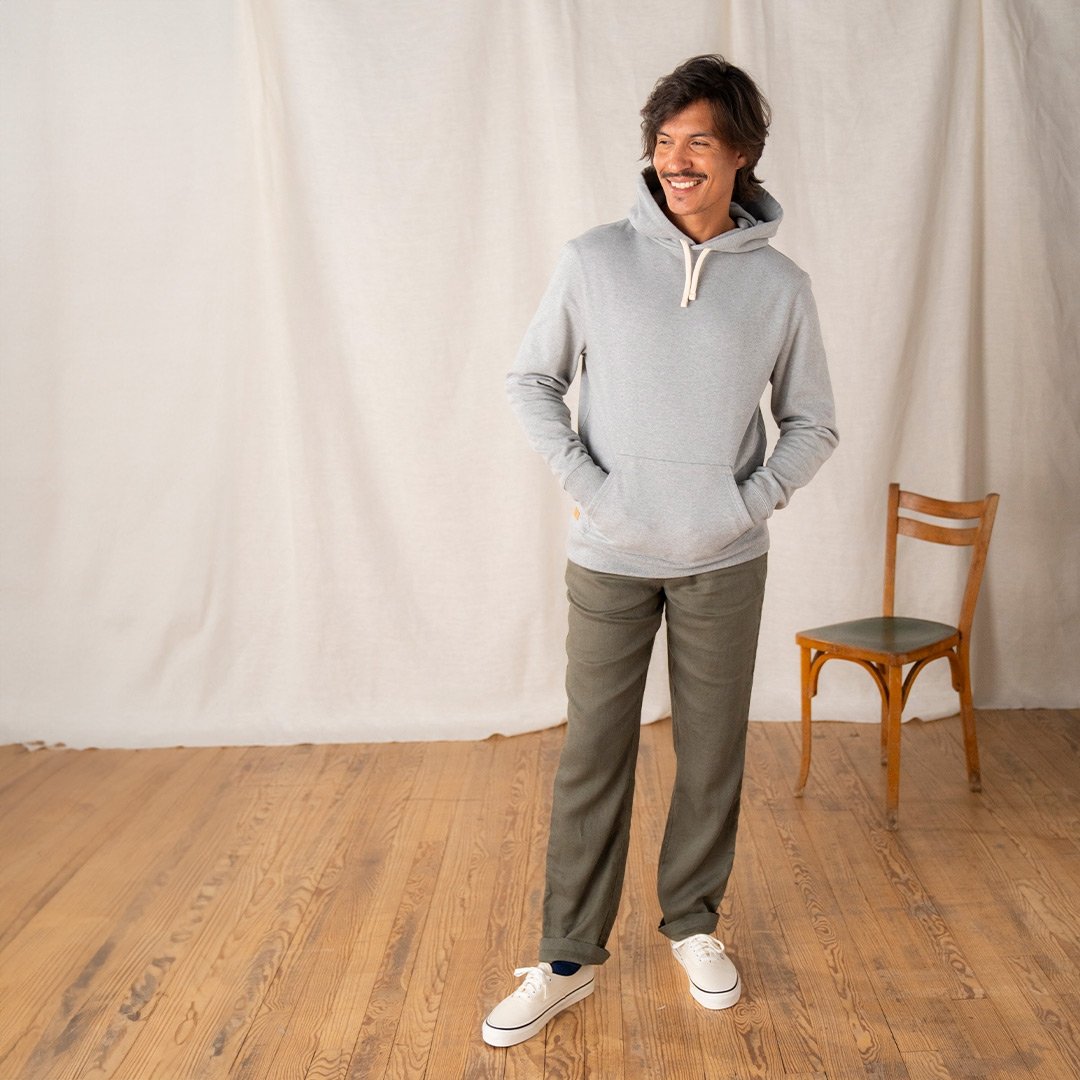 🇫🇷 Le hoodie en coton bio