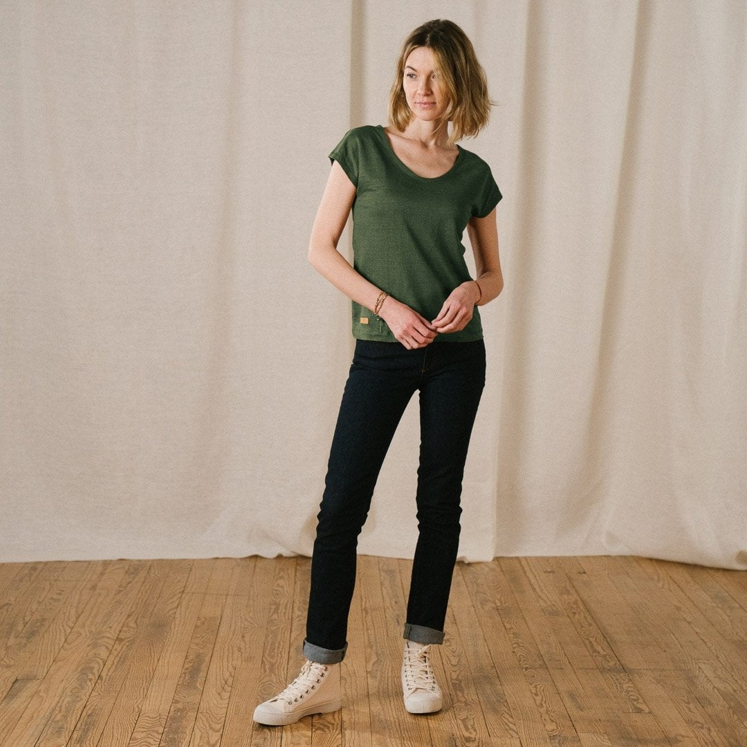 🇫🇷🌾 Le t-shirt en lin français