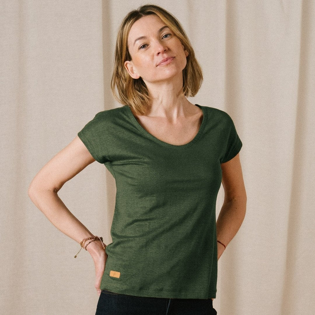 🇫🇷🌾 Le t-shirt en lin français