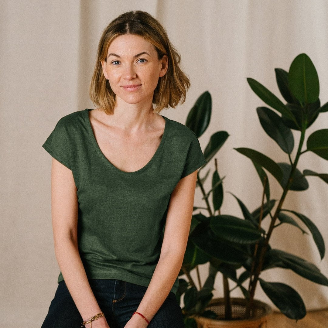 🇫🇷🌾 Le t-shirt en lin français