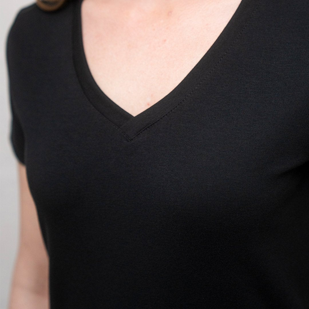 🇫🇷🌱 Le t-shirt en coton bio - Col V