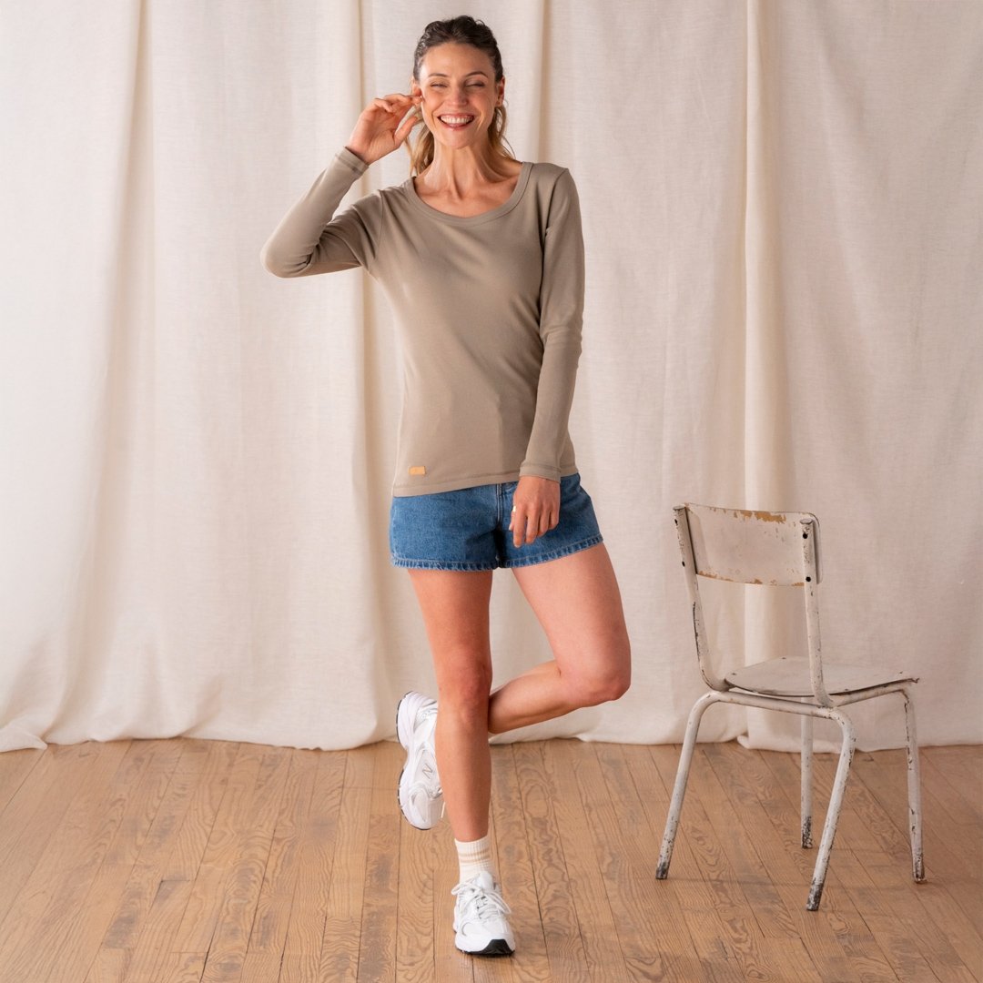 🇫🇷🌱 Le t-shirt en coton bio ML