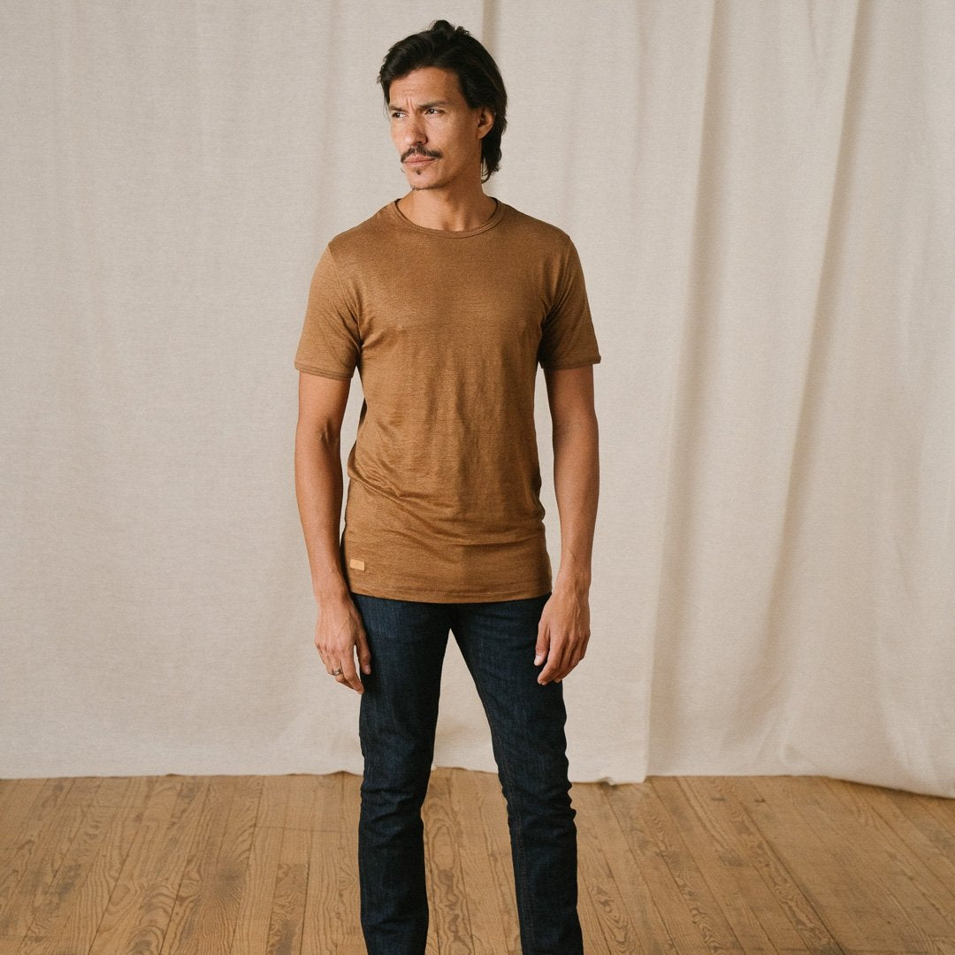 🇫🇷🌾 Le t-shirt en lin français