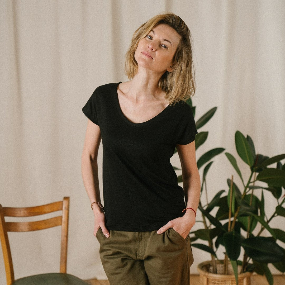 🇫🇷🌾 Le t-shirt en lin français
